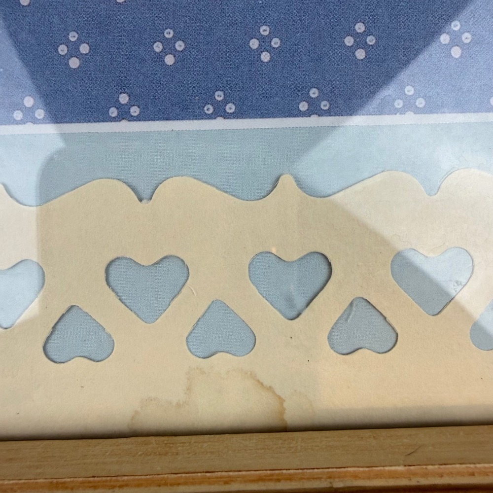 Vintage Framed Wall Art Friendship Like Love Lasts Forever Doves Heart 21x17 - Picture 6 of 9